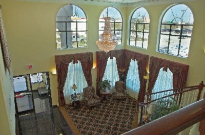 Best Western Sam Houston Inn & Suites - View Of Our Lobby From The Second Floor