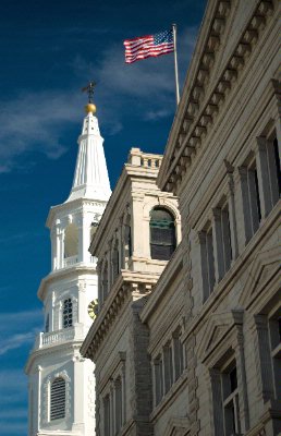 Best Western Charleston Downtown - Four Corners Of Law - Crossing Of Meeting & Broad Streets In The Historic District