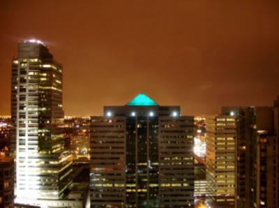 Doubletree Hotel Jersey City - Jersey City Skyline At Night