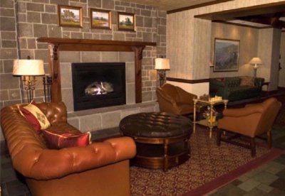 Best Western Normandy Inn & Suites - Lobby Fireplace