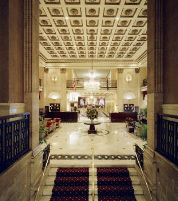 Hotel Lobby Entrance