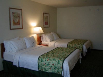 Double Beds Guest Room