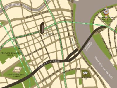Sofitel Shanghai Hyland - Location Map