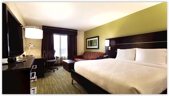 Hilton Garden Inn Houston Northwest - King Size Bed With Such Comfortable Bedding You May Want To Oversleep