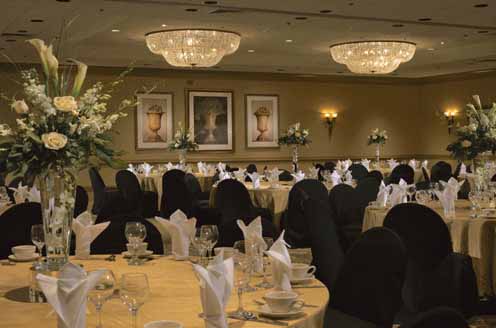 Radisson Hotel Central Dallas - Ballroom with rounds