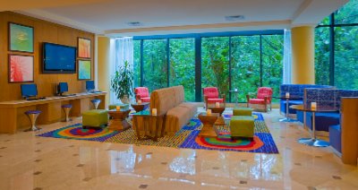 Fort Lauderdale Marriott North - Unwind In Our Lobby Living Room Overlooking The Aquatic Preserve