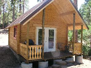 French Doors open to private porches