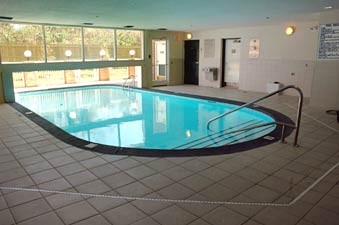 Enjoy Our Unique Indoor/outdoor Pool!