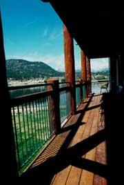 Lake Shore Lodge Deck View