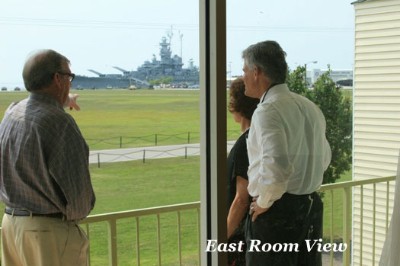 Room With East View Of Battleship