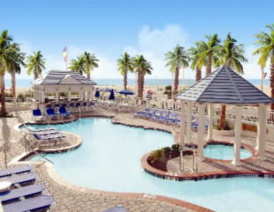 Sheraton Oceanfront Hotel - Zero-depth Outdoor Pool