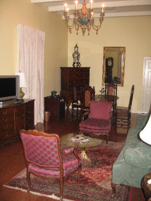 Hotel Maison De Ville & Audubon Cottages - Living Room In Audubon Cottage #2