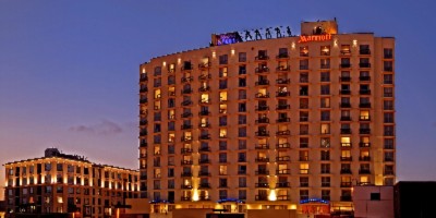 San Diego Marriott Gaslamp Quarter - Marriott Gaslamp At Night