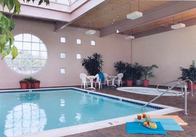 Heated Indoor Pool With Whirlpool