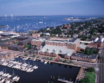Newport Marriott - Ariel View Of Newport Marriott