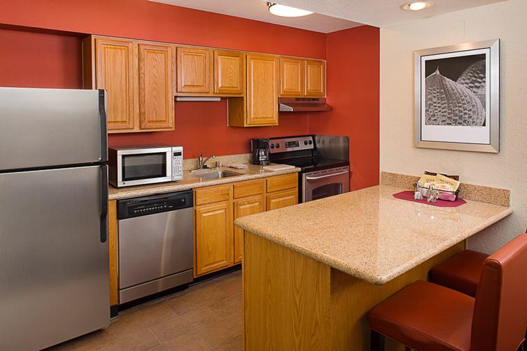 Residence Inn by Marriott - Kitchen With Stainless Steel Appliances