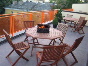 Pilve Apartment Hotel - Terasse