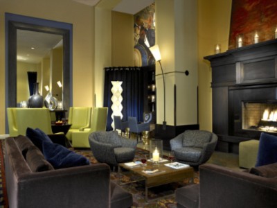 Lobby Fireplace