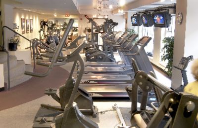 Two Story Health And Fitness Club Available For All Overnight Guests’ Use