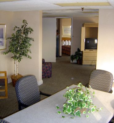 Connecting Rooms Inside Suite With Panoramic Views