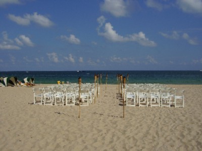 Wedding Ceremony On The Beach