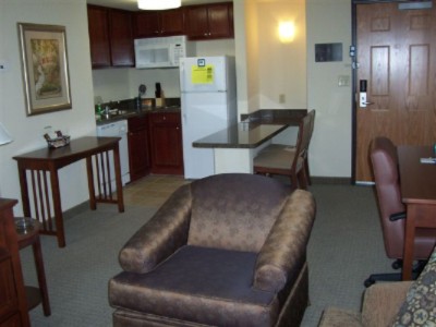 Staybridge Suites - Living Room Area With Pull Out Sofa