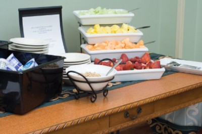 Break Area Food Display