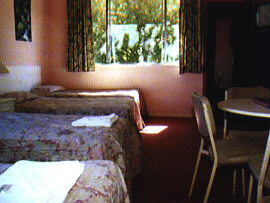 Spacious rooms sleep up to 5 adults