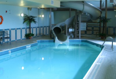 Pool And Waterslide