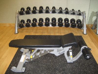 Ocala Courtyard by Marriott - Hoist Incline/decline Bench With Free Weights
