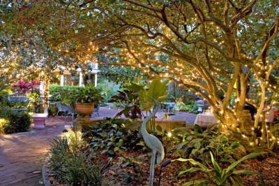 The Courtyard At Night