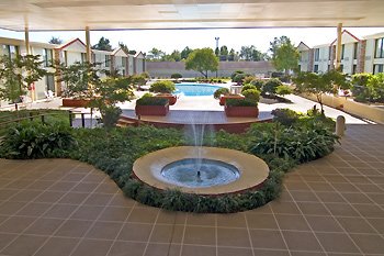 Fountain In Courtyard