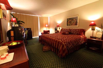 Ramada Love Field - Ruby Theme Room
