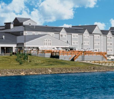 Located On The Banks Of The Chena River