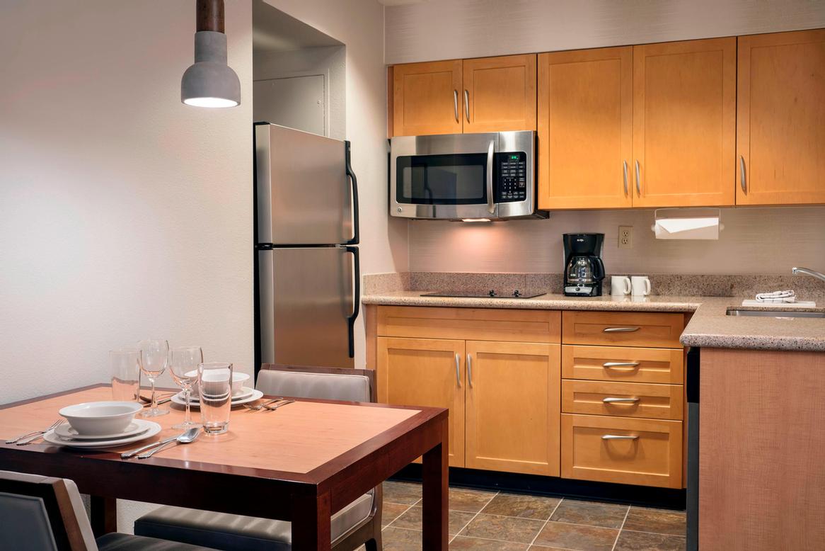Scottsdale Paradise Valley Residence Inn Marriott - The Only Limit To What Meals You Prepare In Your Fully Equipped Kitchen Is Your Imagination--and Your Appetite. We Supply The Refrigerator Oven Stove Microwave Toaster Pots Pans Dishes Silverware Glassware And Dishwasher -- Everything You Ne