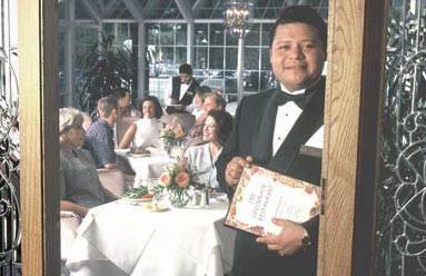 Delicious cuisine at The Colonnade