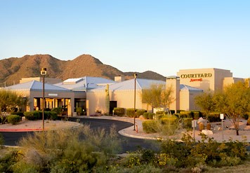 Scottsdale Courtyard by Marriott at Mayo Clinic - Not Only We Are Right Across The Street From The Mayo Clinic We Are Also In The Middle Of Some Of The Best Golfing In The Southwest Near The Beauty Of The Sonoran Desert And Just Down The Road From All The Boutiques Restaurants And Galleries Of Sc