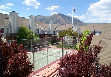 Play As Hard As You Work Or Just Have Fun At Our Sport Court® Which Adapts To Become A Basketball Tennis Or Volleyball Court. We Supply The Equipment. You Supply The Fun.