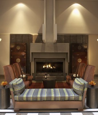 Lobby Fireplace