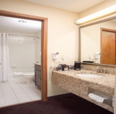 Suite Bathroom Area (2 Sinks)