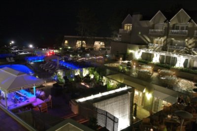 Center Courtyard At Night