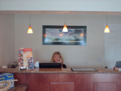 Diane At The Front Desk