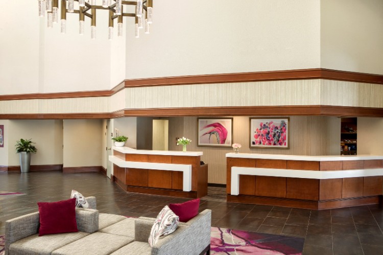 Library Off The Front Desk Lobby And Seating Area Perfect For Relaxing