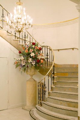 Radisson Plaza Warwick Hotel - Stairwell To Mezzanine