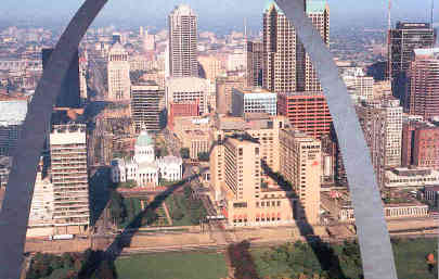A perfect view of the arch!