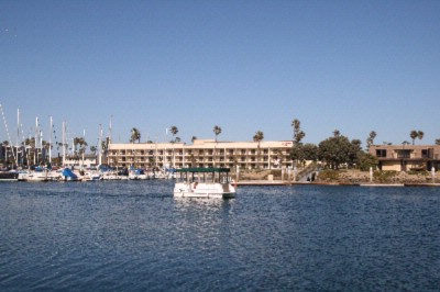 Hampton Inn Channel Islands Harbor - They Left The Hotel To Visit The Coffee Bean Via Their Rented Electric Boat