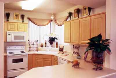 Fully equipped kitchens in all suites.