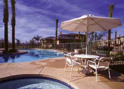 Outdoor heated pool and Jacuzzi.