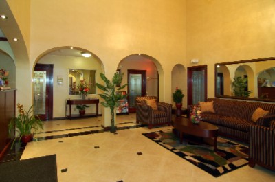 Hotel Reception Area