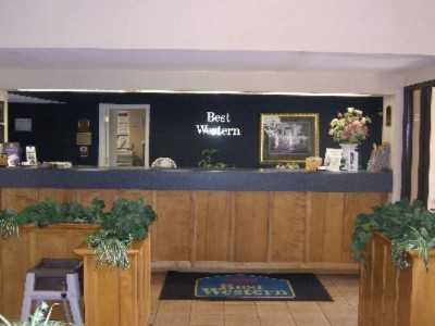 Best Western of Walterboro - Hotel Registration Desk.